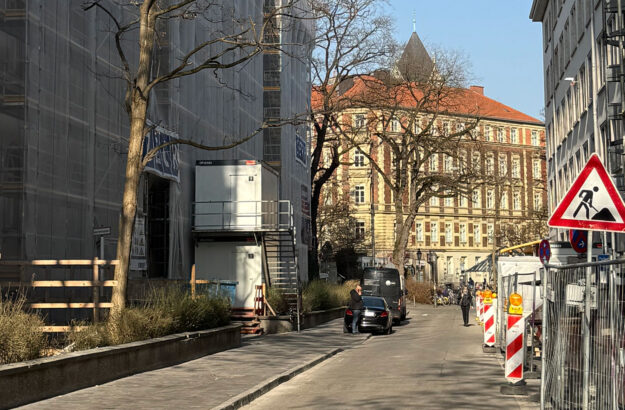 BaustellensicherungGewürzmühlstraße