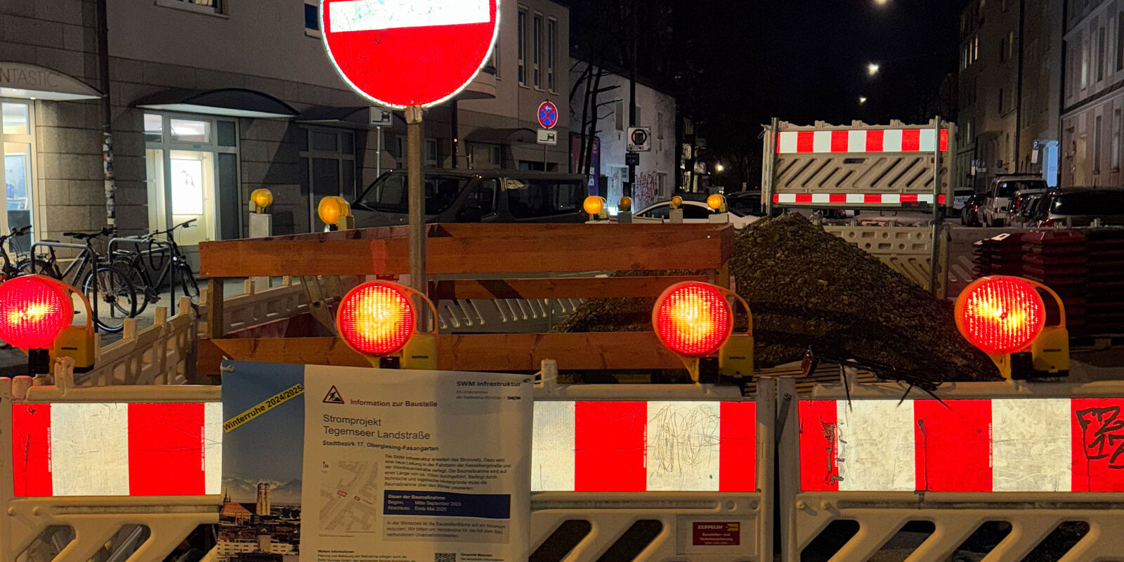 Stromprojekt Tegernseer Landstraße